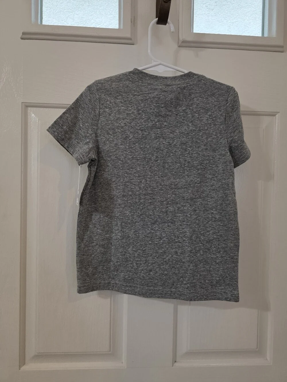 Carter's Grey Short Sleeve Tee with Red, White & Blue Popsicle Graphic